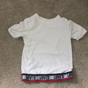 kids levi’s band shirt